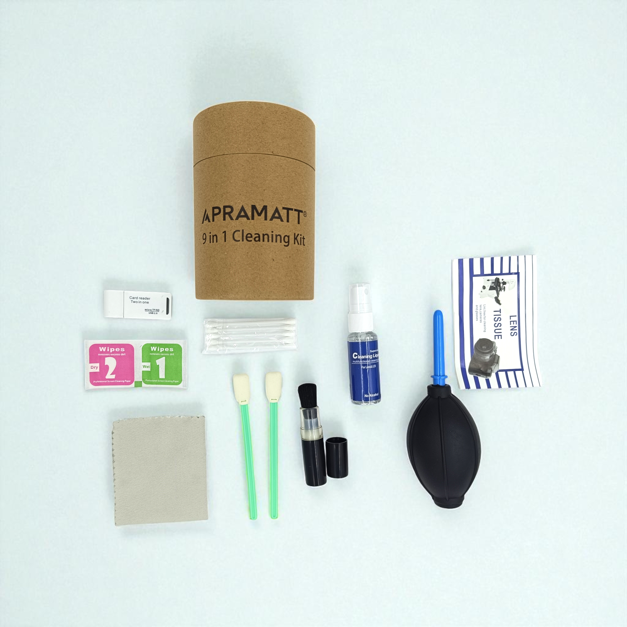 9 in 1 cleaning kit Box Pack