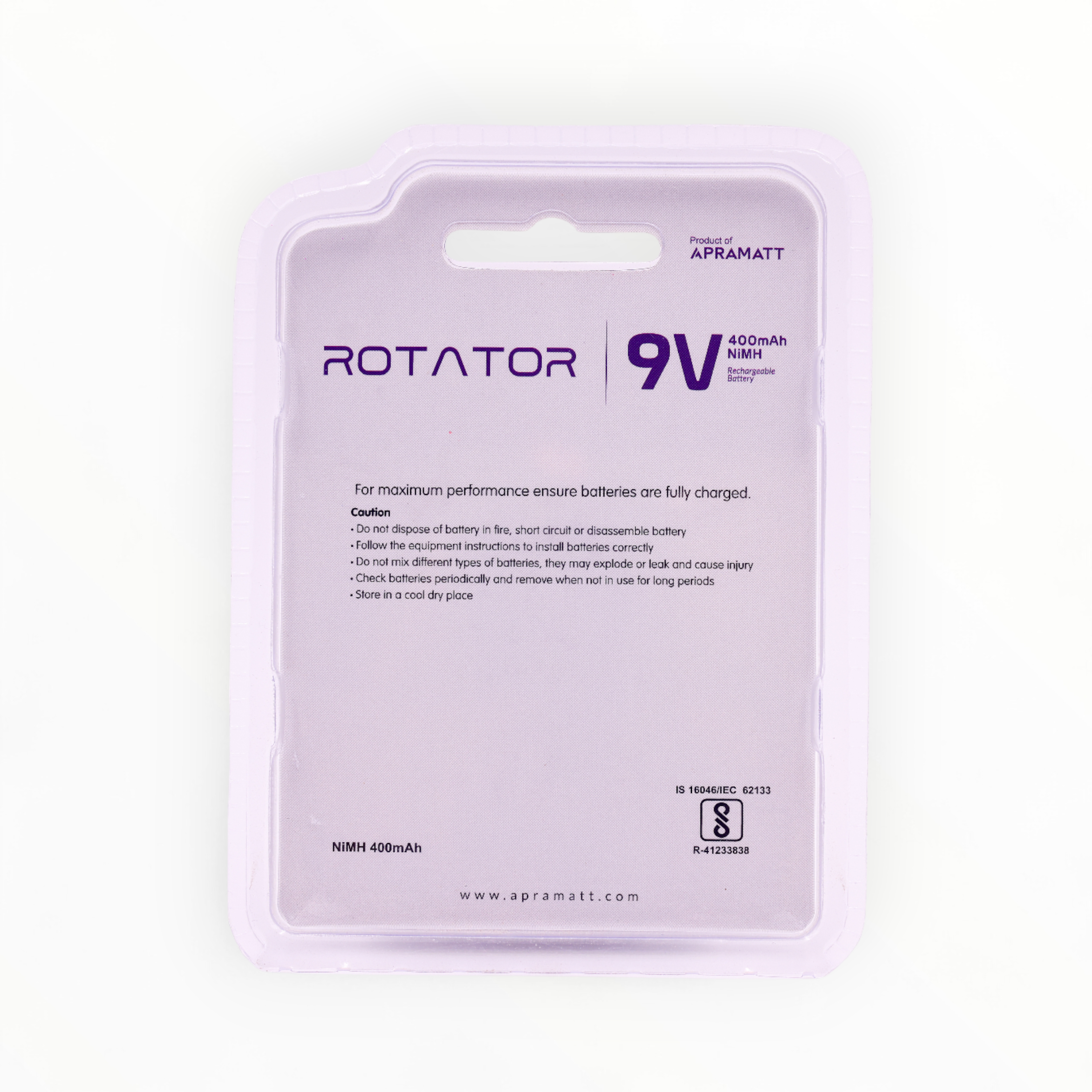 9 V 400 mAh BP1