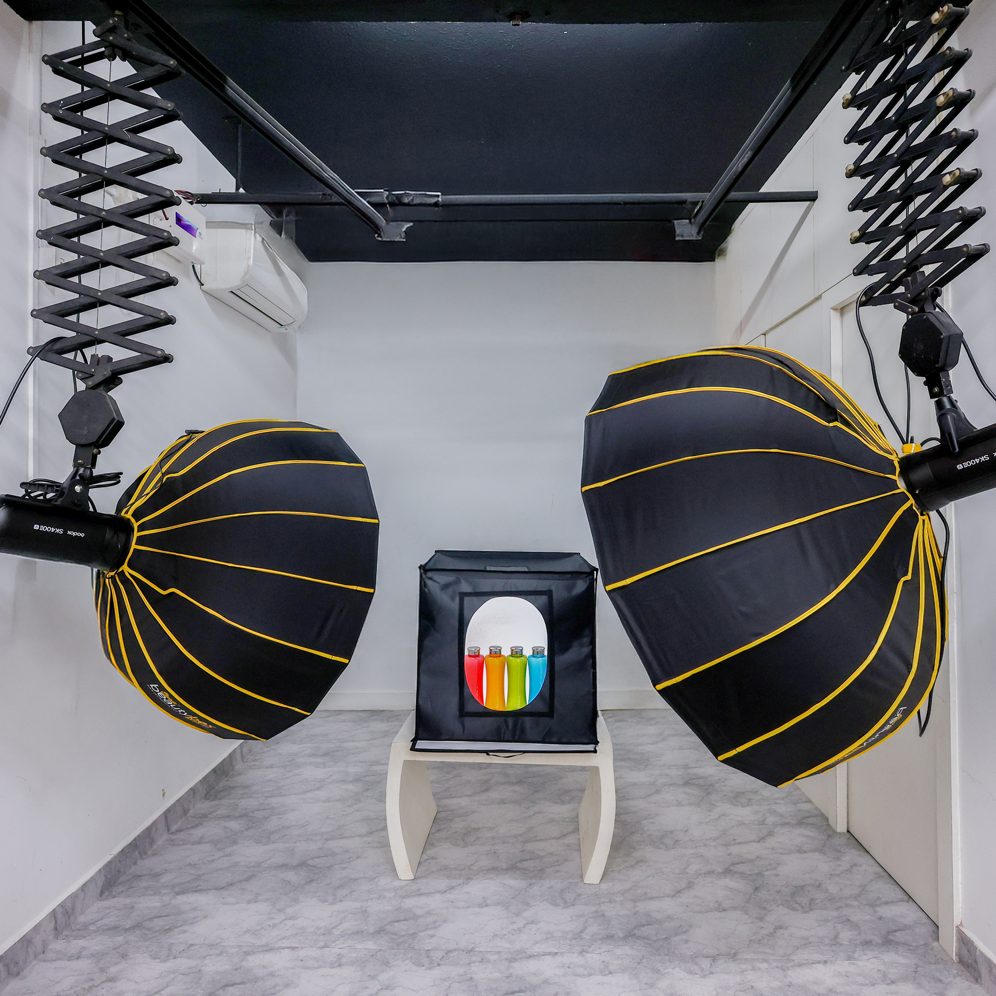 60* 60 Soft Box With LED Tent with Magnet