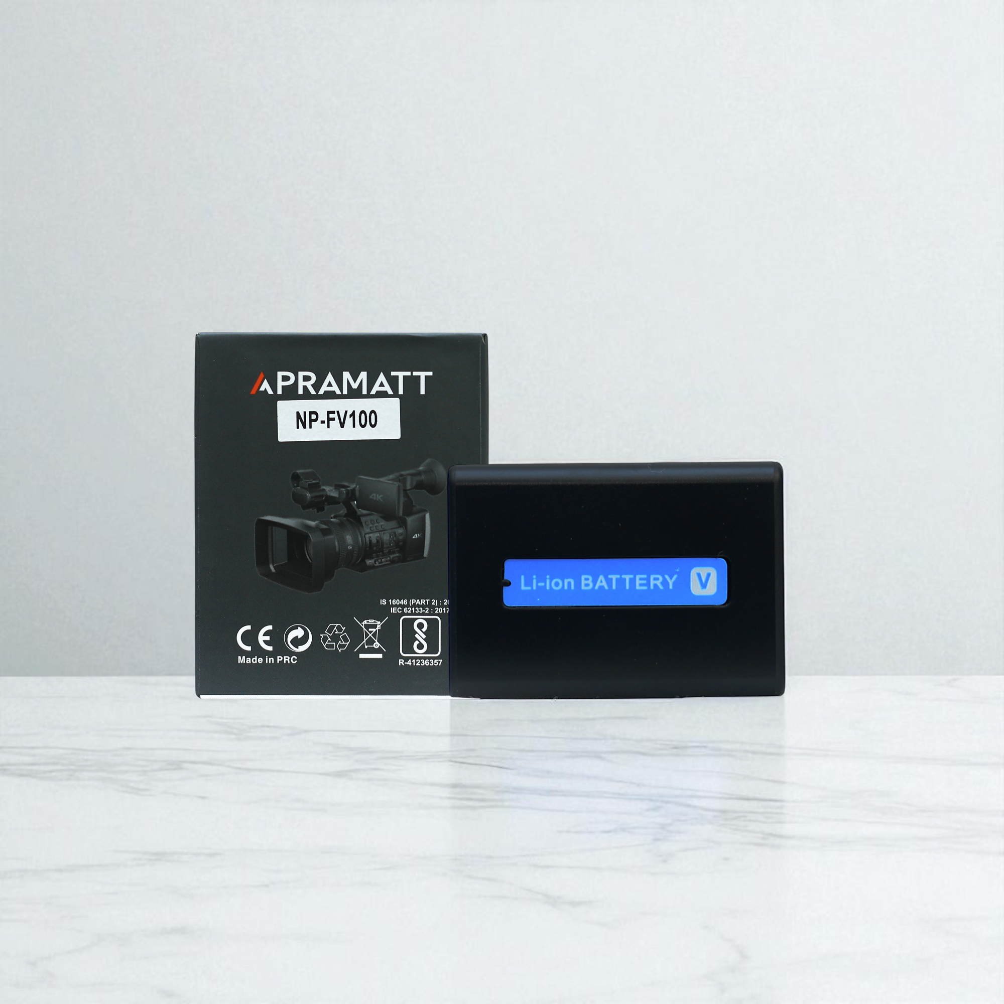 APRAMATT DC FV100 Gold Plus Sony Camera Battery Box Pack (16000 mAh) Compatible with Sony FDR-AX53,FDR-AX700,HDR-CX455,HDR-CX675,DCR-SR21,DCR-SR60,DCR-SR68,DCR-SR88 Camera