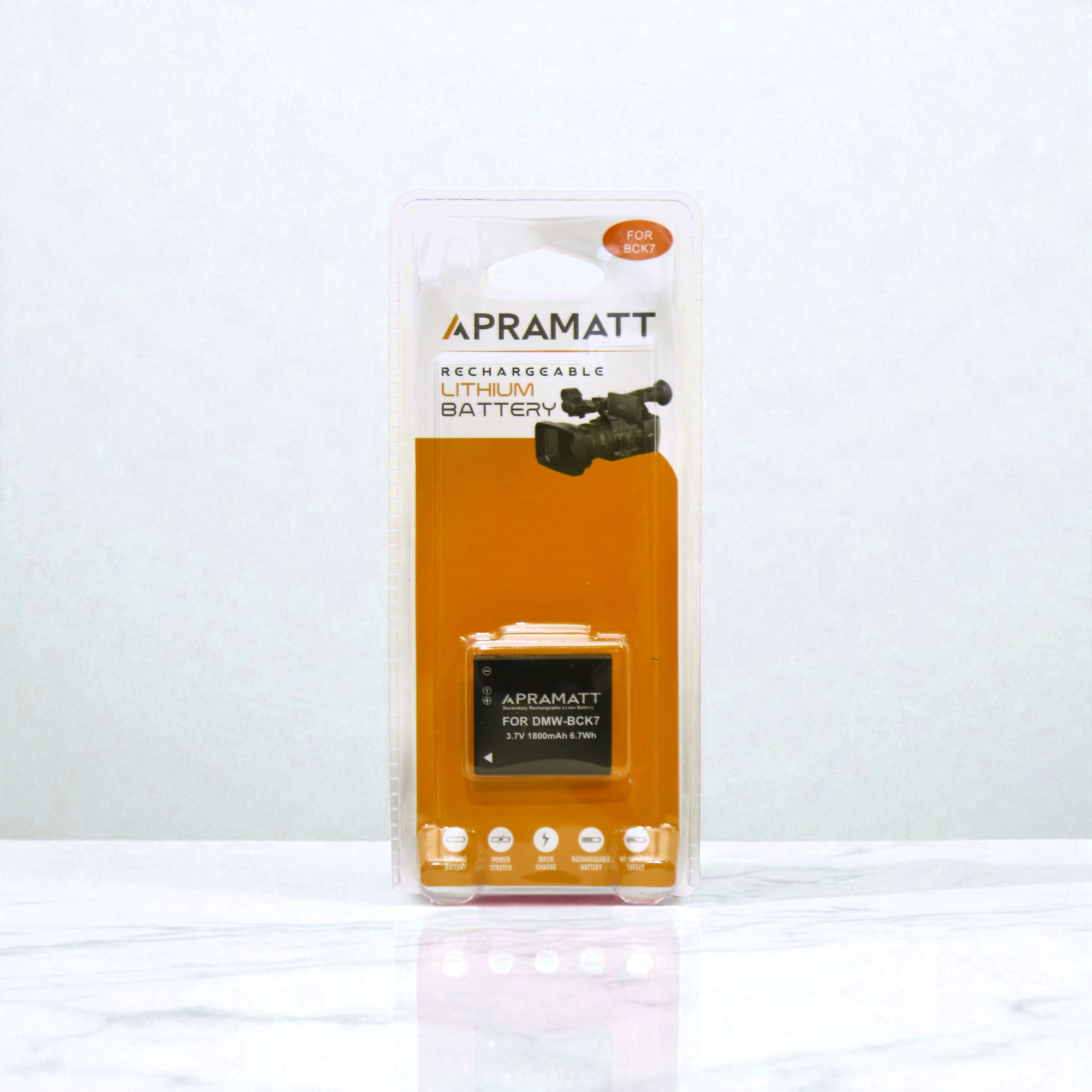 APRAMATT BCK 7 Panasonic Camera Battery (1800 mAh)