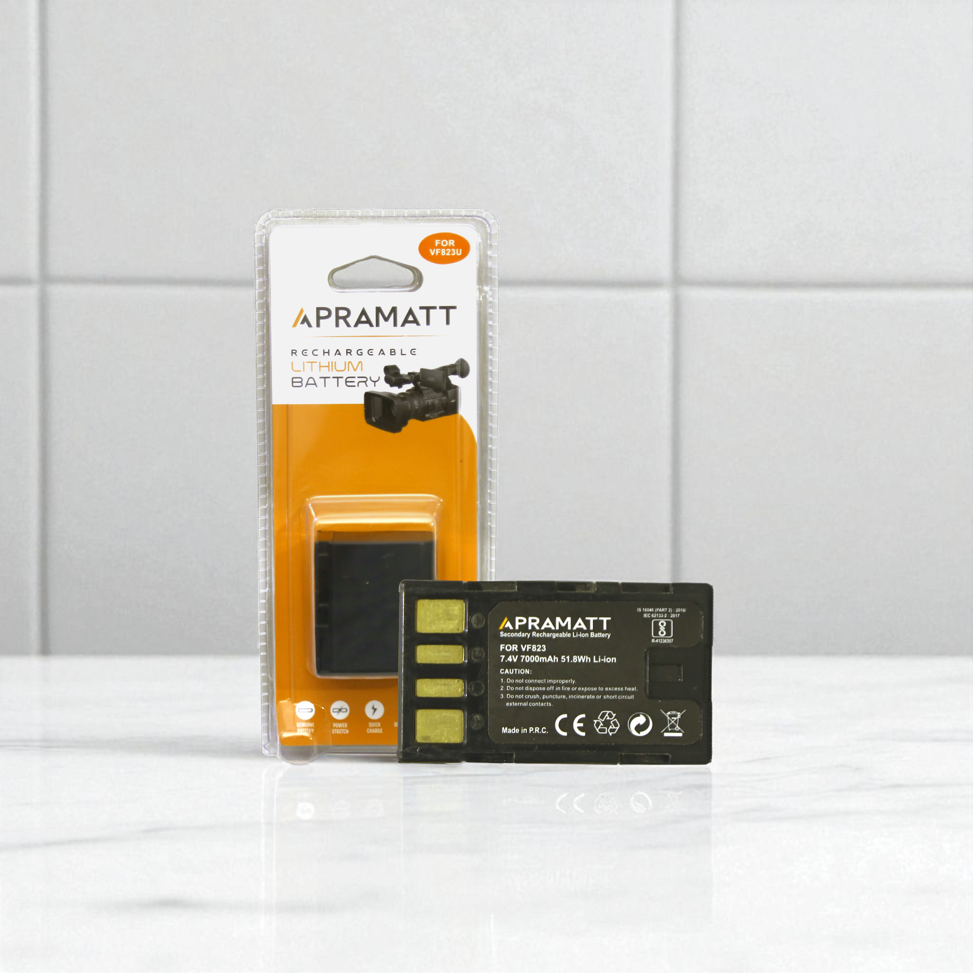 APRAMATT DC VF 823 JVC Camera Battery (7000 mAh)