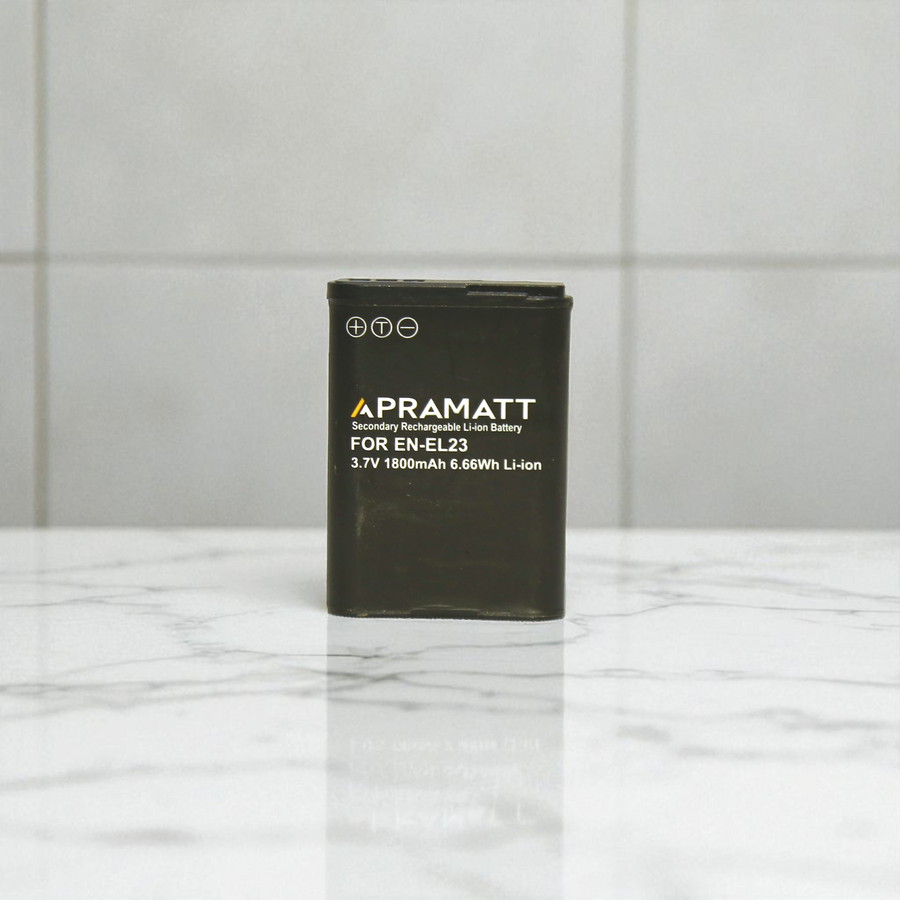 Apramatt DC EN-EL23 Nikon Camera Battery 1800mAh Compatible with Coolpix B700 P600 P610 P610s P900 P900s S810c