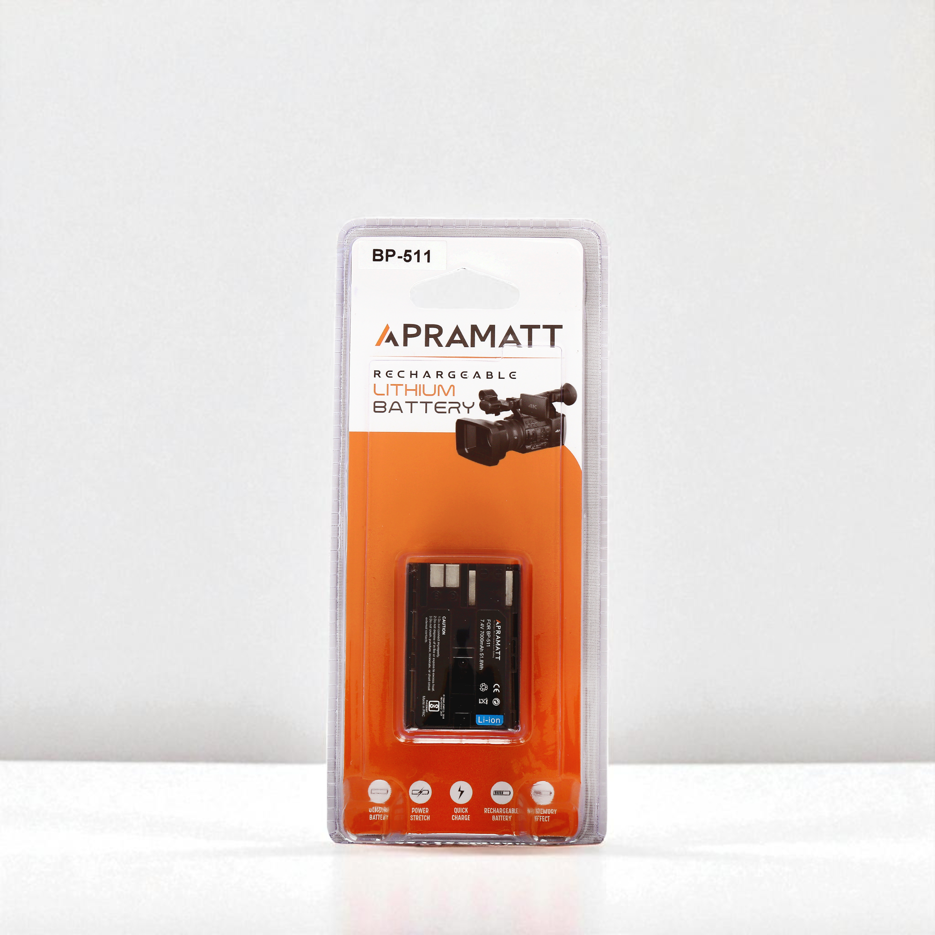 APRAMATT DC BP-511 Canon Camera Battery (7000 mAh) Compatible with Canon EOS 50D, 5D