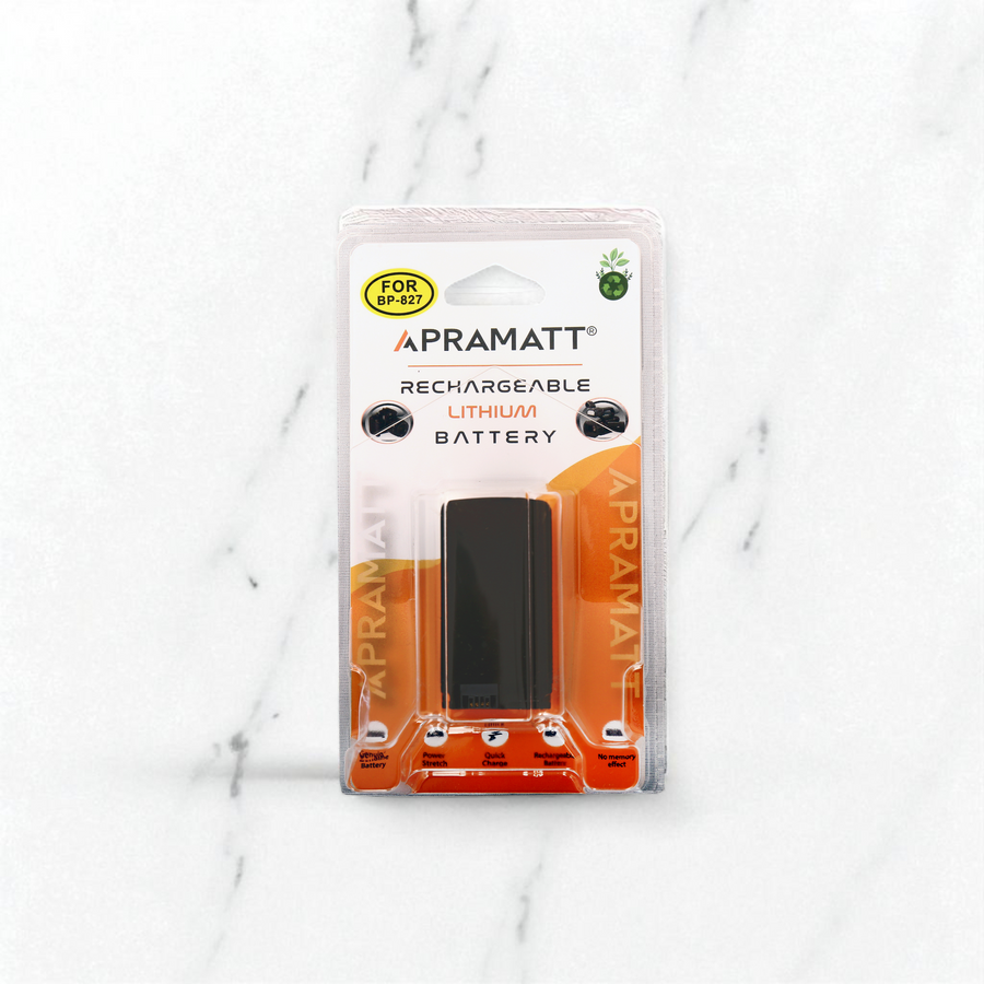 Apramatt DC BP-827 Canon Camcorder Battery 9000mAh Compatible with HG20 HG21 HG30 HG40 FS36 FS37 FS46 FS306 FS406