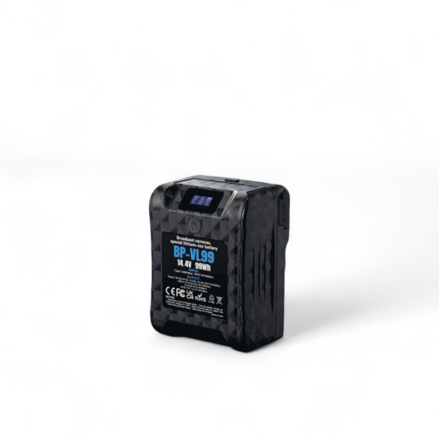 Apramatt BP-VL99 7000mAh V Mount Battery for Broadcast Cameras Video Lights Monitors