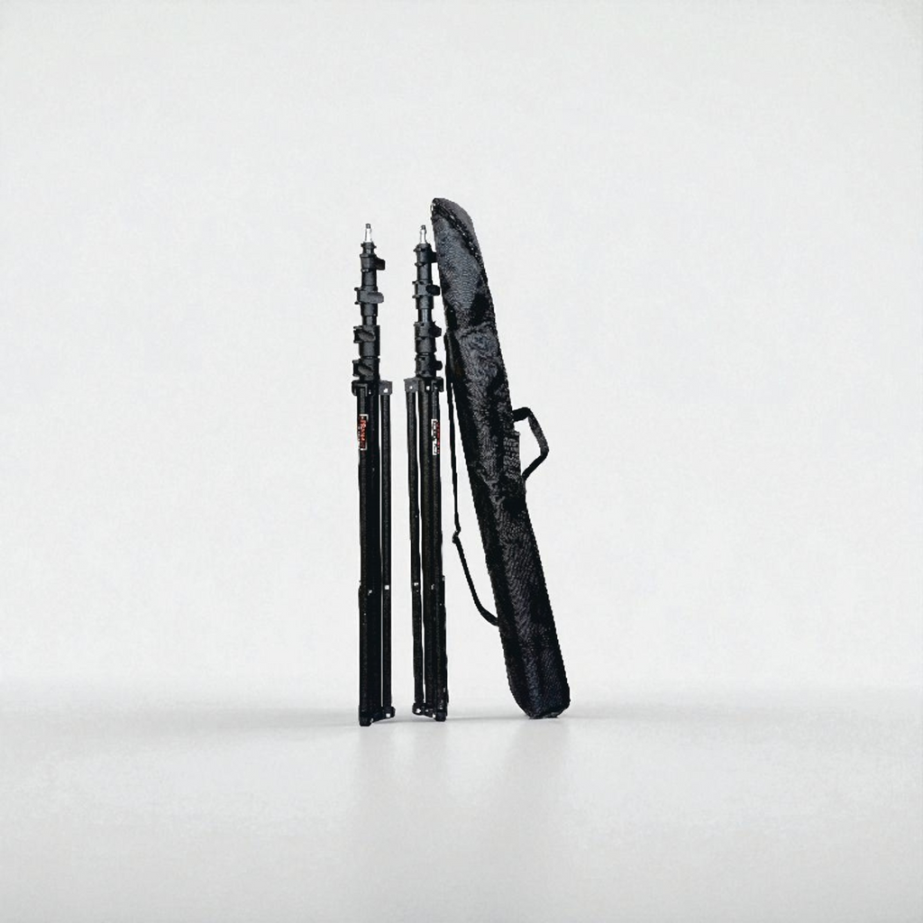 14 Feet Heavy Stand Kit (2 Stand + Bag) with Metal Base