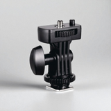 Hot shoe mount for VL 520LED with tilting head, locking knob and 1/4 inch screw