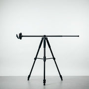 APRAMATT AP 550 Pro boom tripod with centre column extended horizontally for overhead shots
