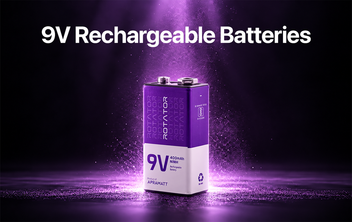 9V Rechargeable Batteries