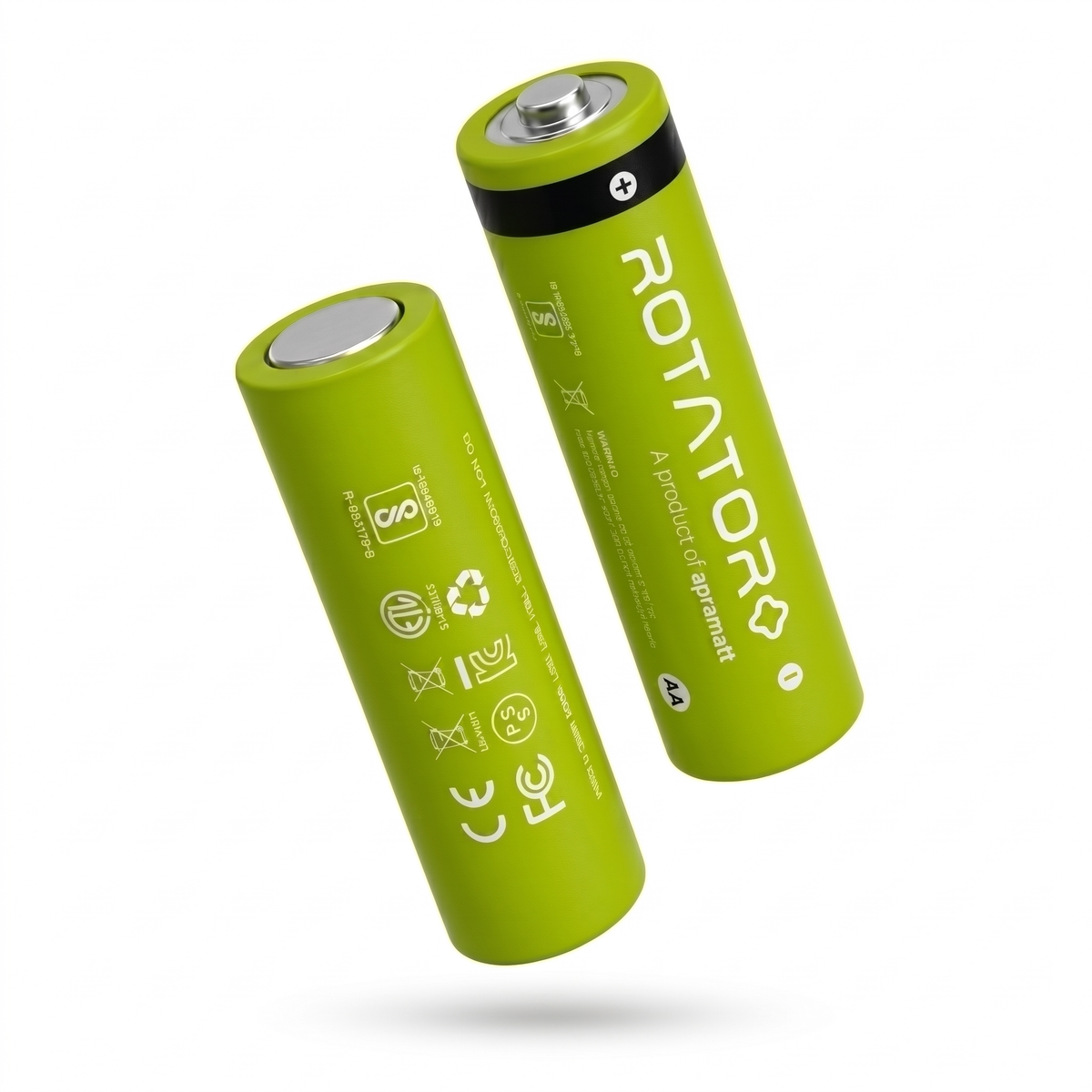 Rotator (AA1000 4PL) Pack of 4, AA Ni-Mh 1000mAh Capacity Pre-Charged Rechargeable Battery