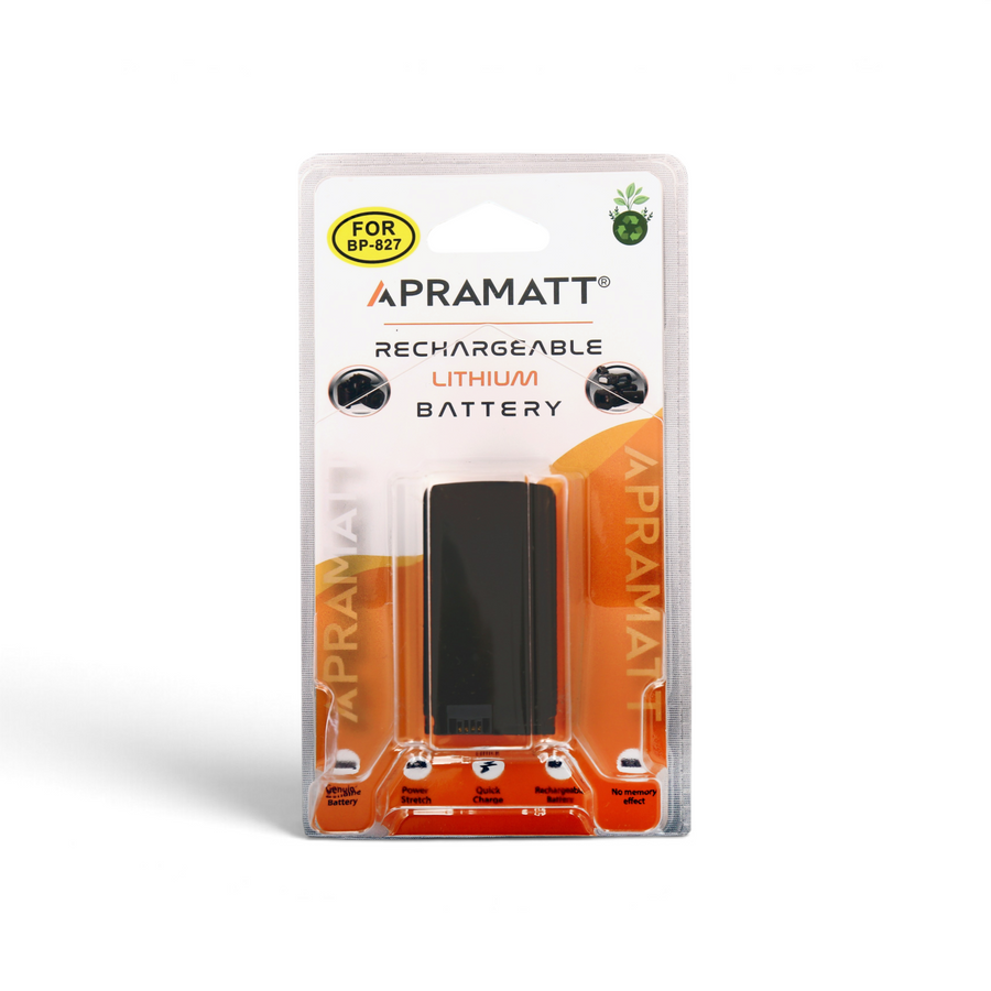 Apramatt BP-827 9000mAh Canon Camcorder Battery Compatible with VIXIA HG20 HG21 LEGRIA FS36 FS37 FS46 FS306 FS406