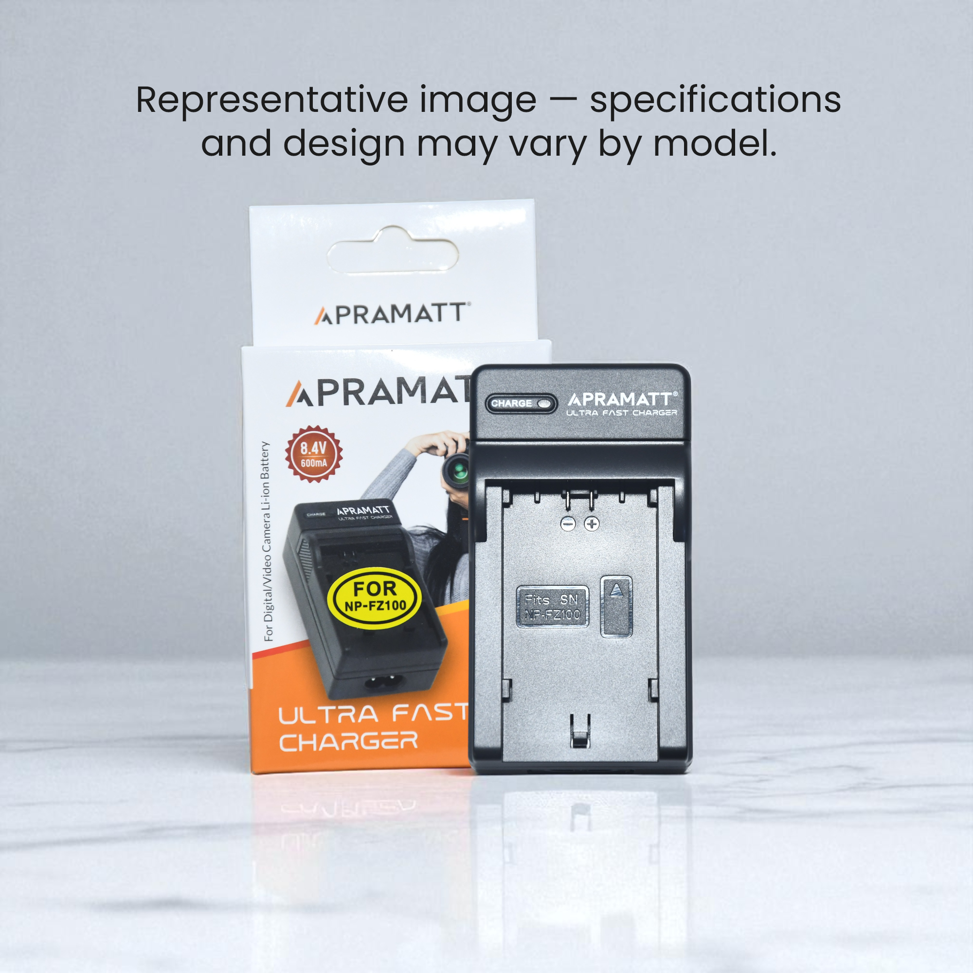 APRAMATT Ultra Fast Charger for Sony BN1 Battery, Compatible with Sony Cyber-Shot DSC-W650 DSC-W610 DSC-W380 DSC-TX200V DSC-W620 Camera Battery Charger