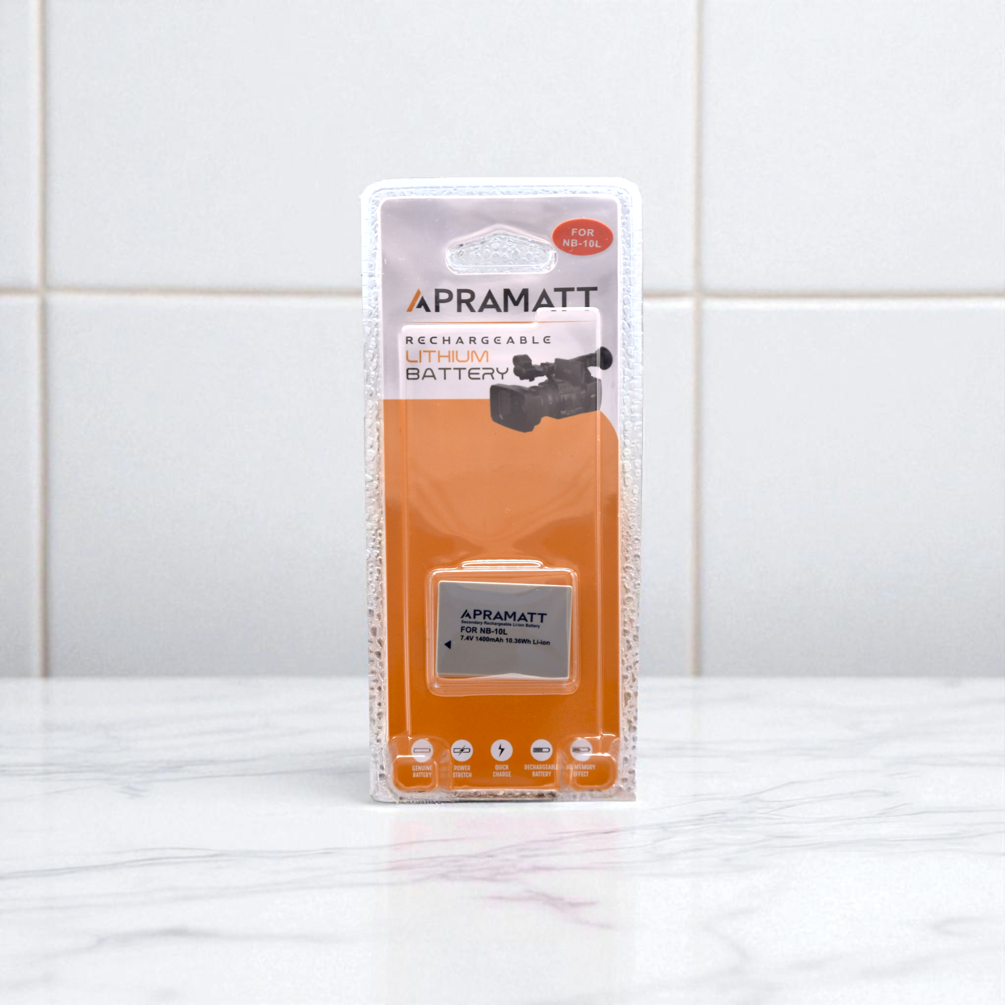 APRAMATT DC NB 10L Canon Camera Battery (1400 mAh) Compatible with DSLR Models
