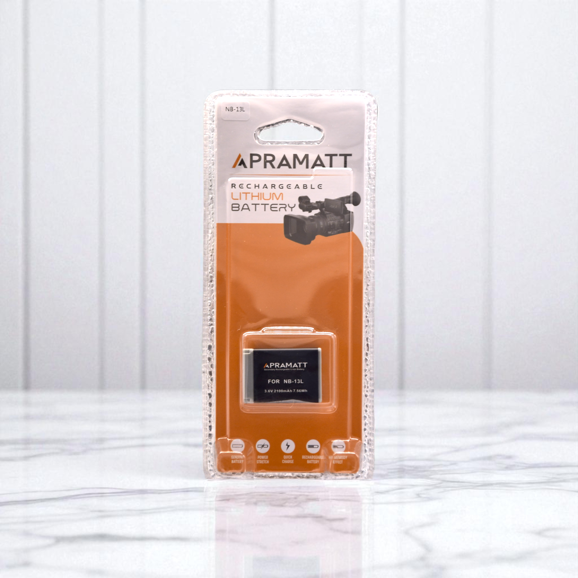 APRAMATT DC NB 13L Canon Camera Battery (2100 mAh)