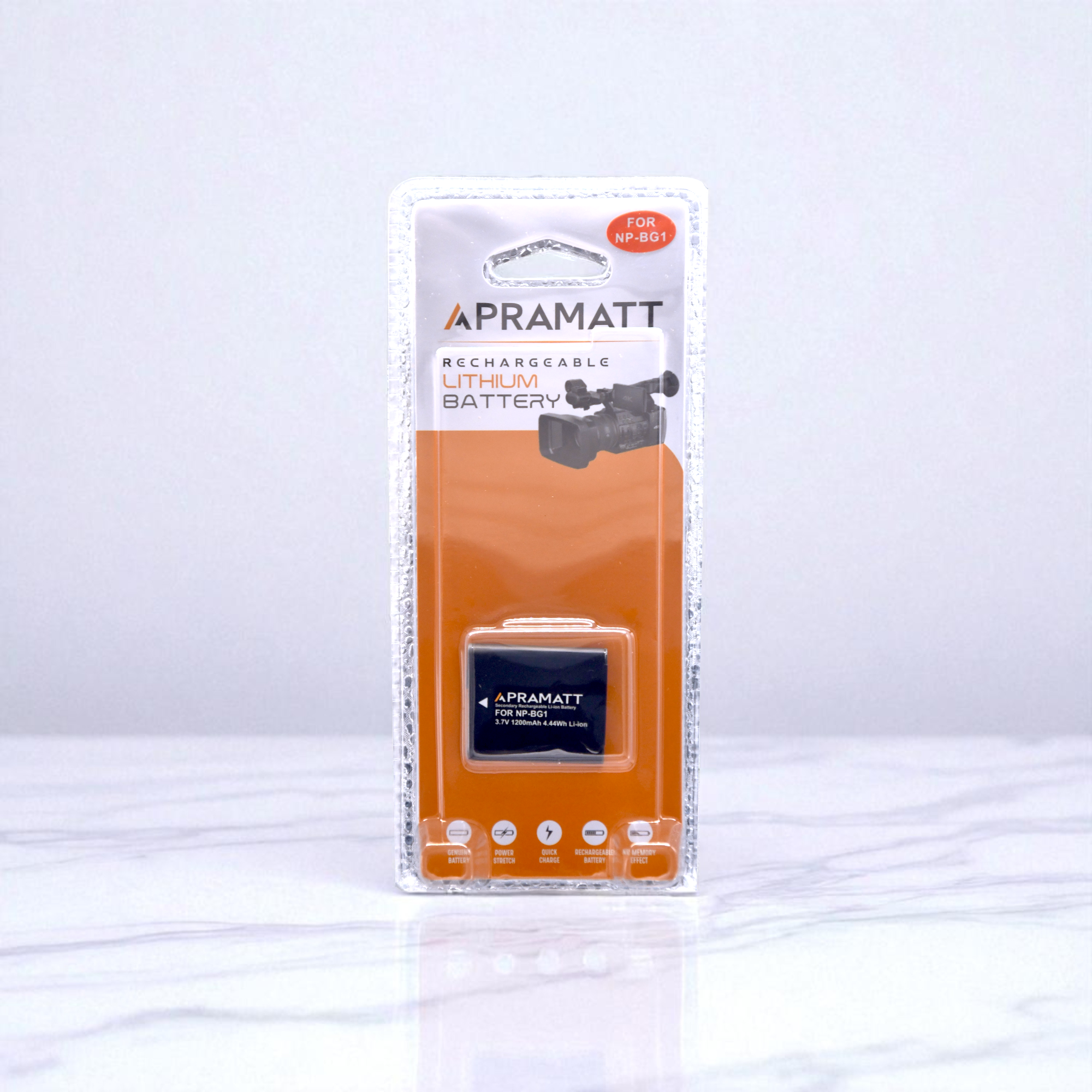 APRAMATT DC BG1 Sony Camera Battery (1200 mAh) Compatible with DSC-T20/W, HX10, H70, WX1/B, W170, W220, W230, W290, DSC-W300, DSC-H50B DN6