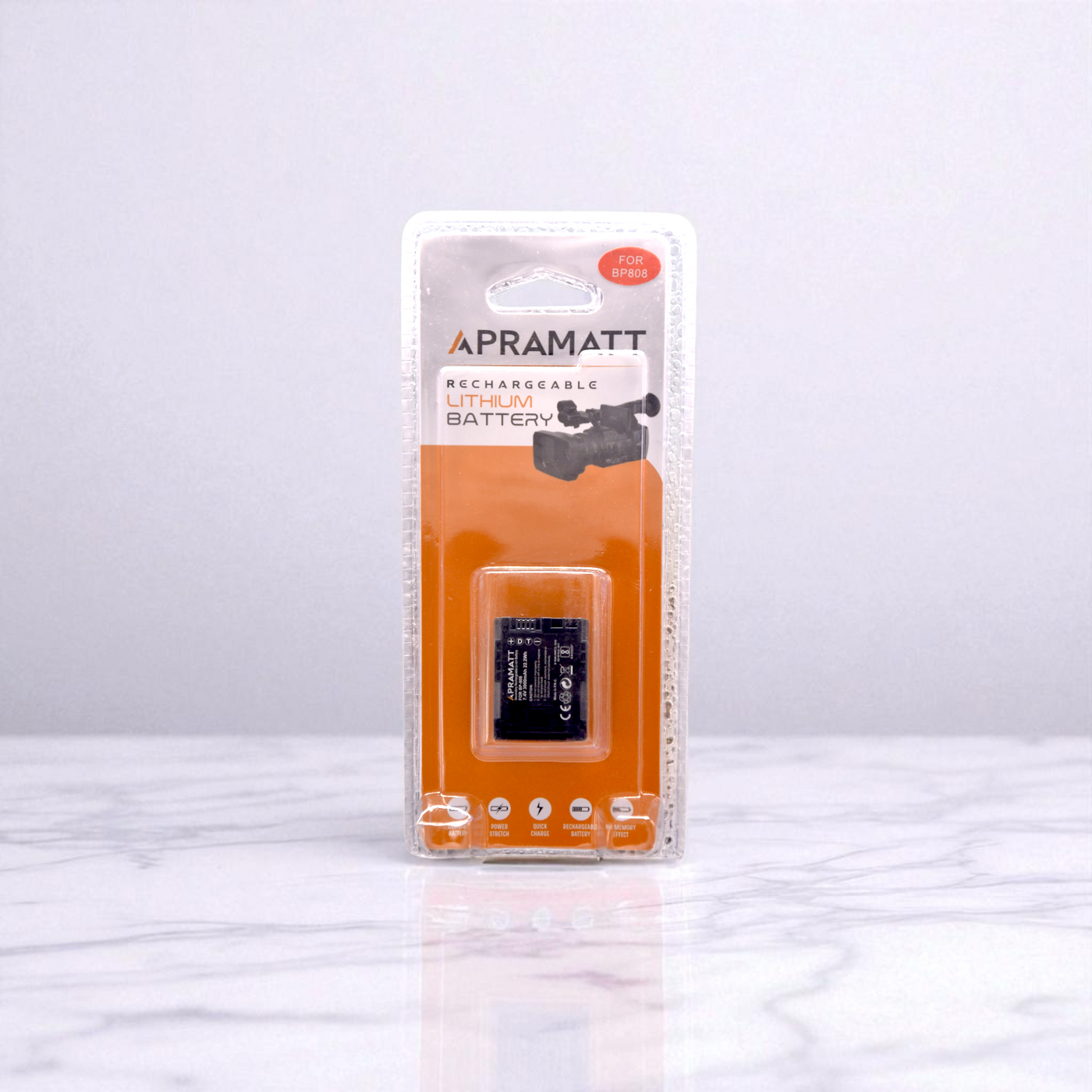 Apramatt DC BP-808 Canon Camcorder Battery 3000mAh Compatible with HF S10 S20 S30 HF11 HF20 HF100 HF200 M300 M400 FS36 FS37