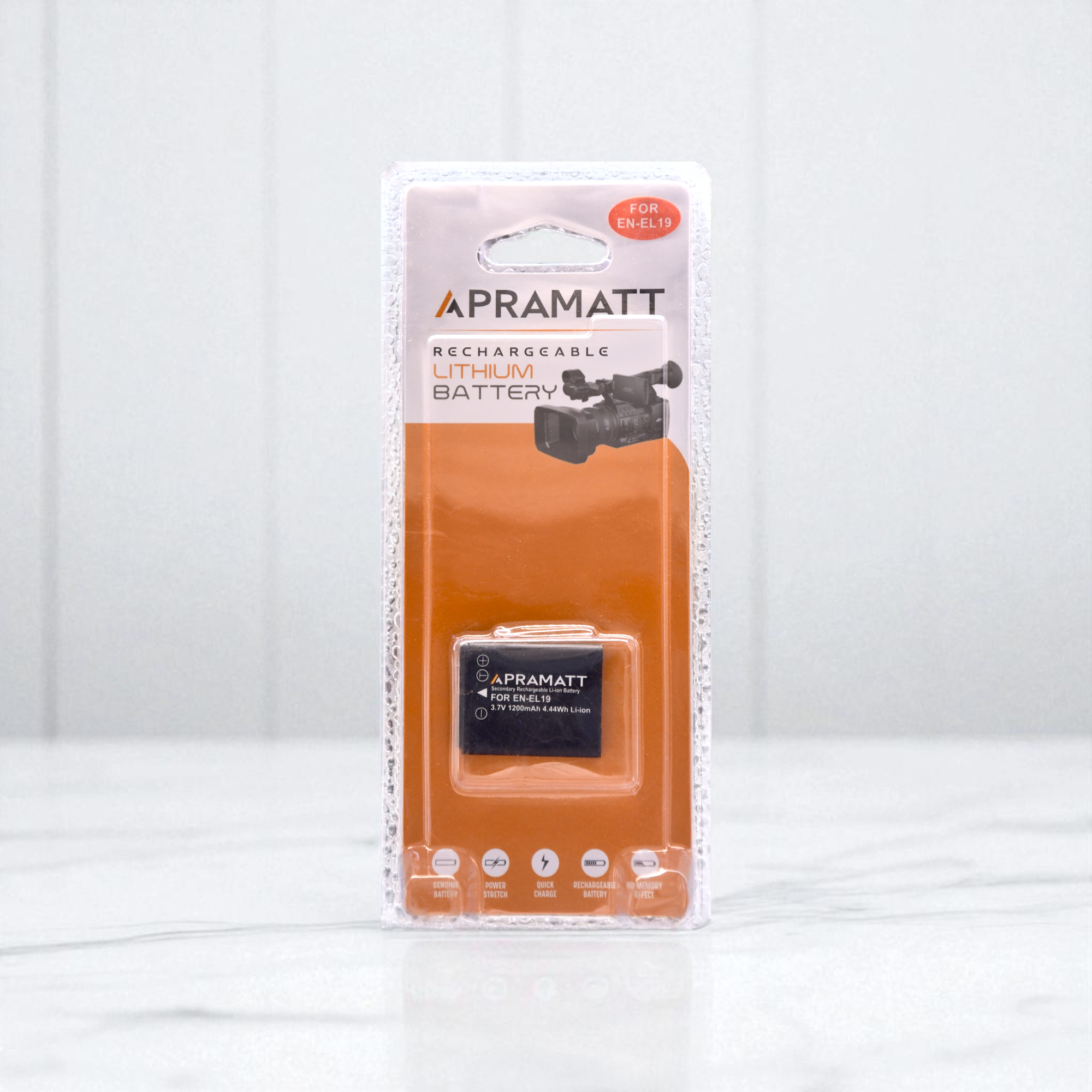 APRAMATT DC EL19  Nikon Camera Battery (1200 mAh)