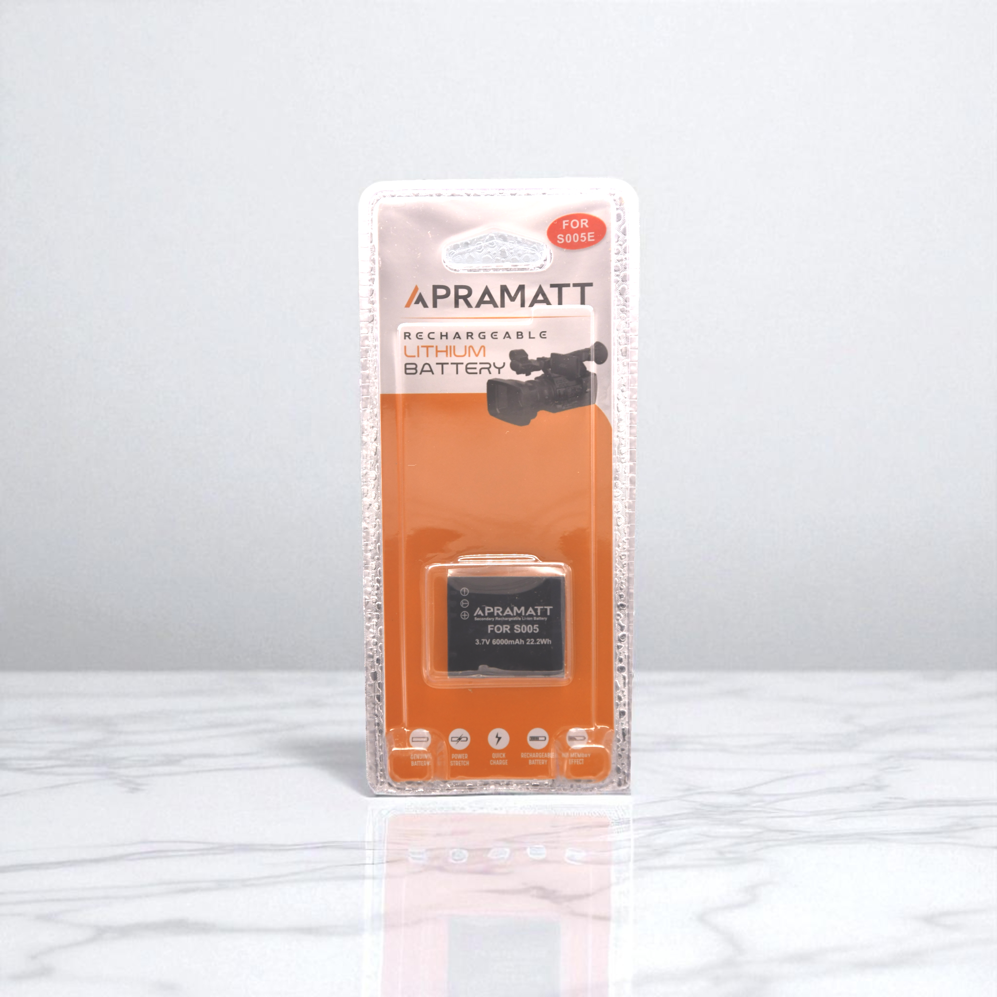 APRAMATT DC CGA-S005E Panasonic Camera Battery (6000 mAh)