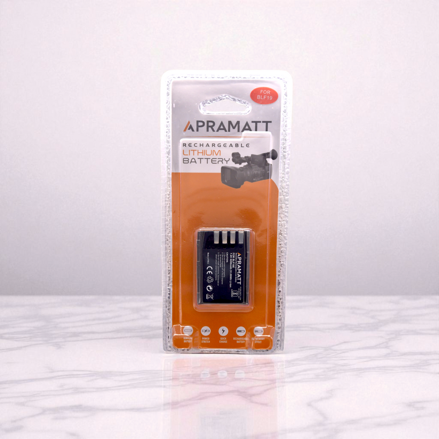 Apramatt BLF19 4200mAh Panasonic Camera Battery Compatible with Lumix DMC-GH3, GH4