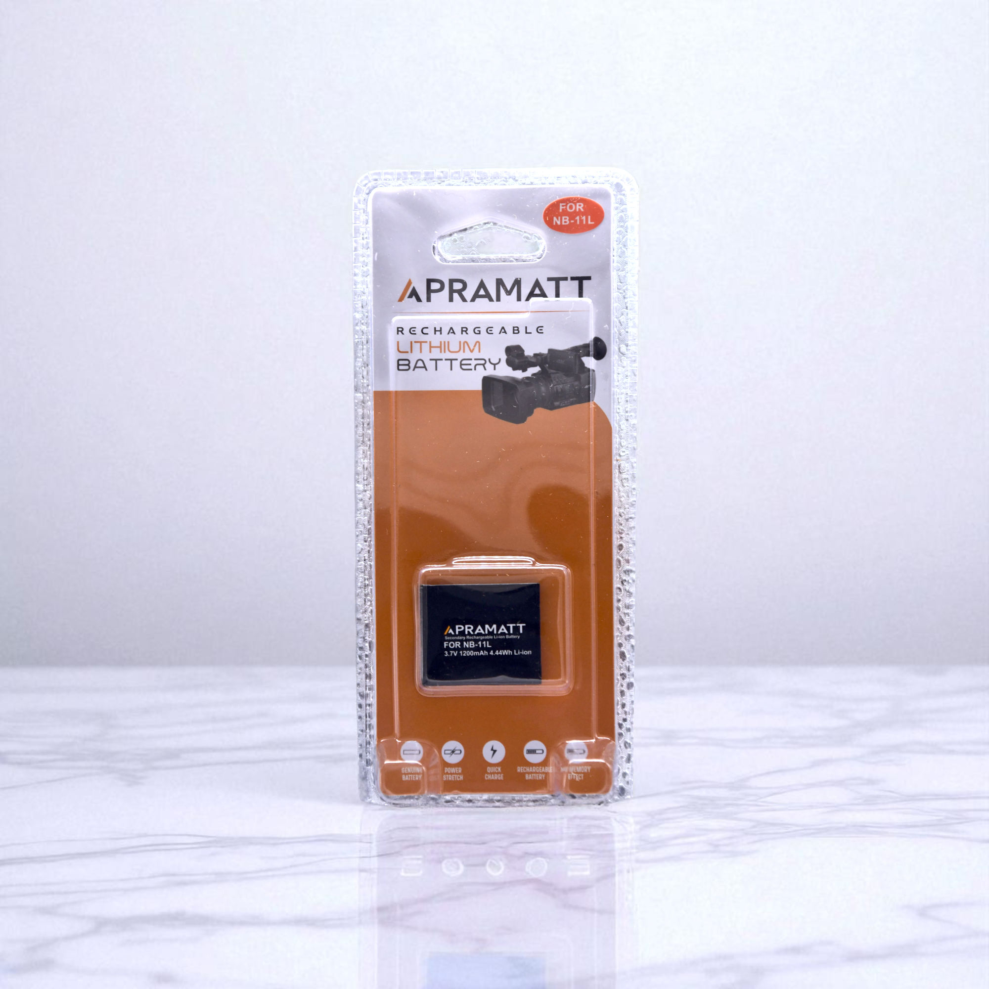 APRAMATT DC NB 11L Canon Camera Battery (1200 mAh) Compatible with Canon PowerShot ELPH 110 HS, 130 HS, 340 HS, 350 HS, A2300, SX400 is, A2400 is, A2500, A3500 is, A4000 is, IXS 240 HS, IXUS 285 HS
