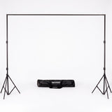 APRAMATT BG 9 background stand frame with crossbar, two tripod stands and carry bag