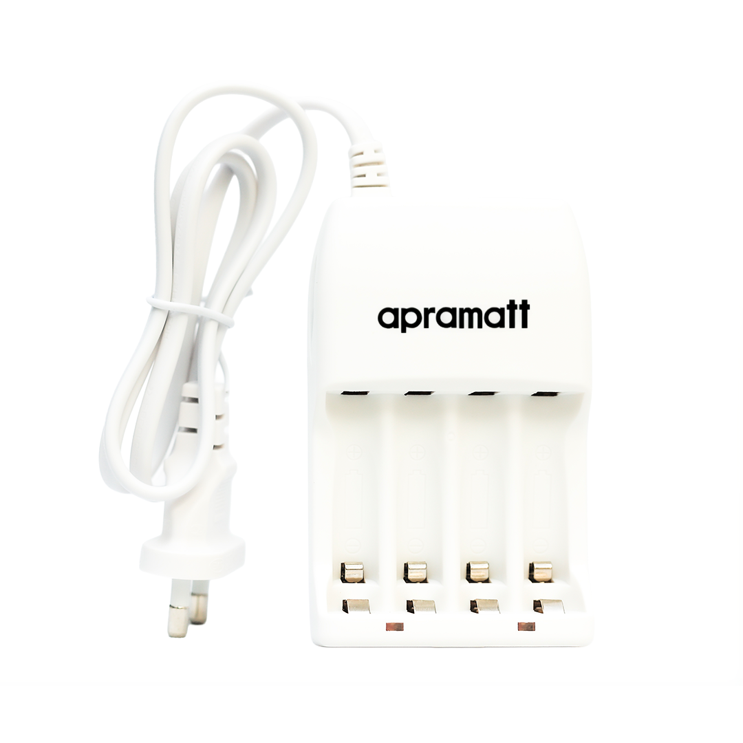 Apramatt BC 805 Rapid AA/AAA NiMH Rechargeable Battery Charger with LED Indicator