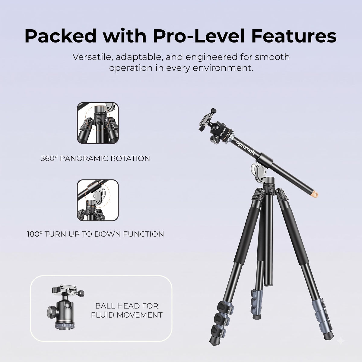 AP-7280 Pro Tripod
