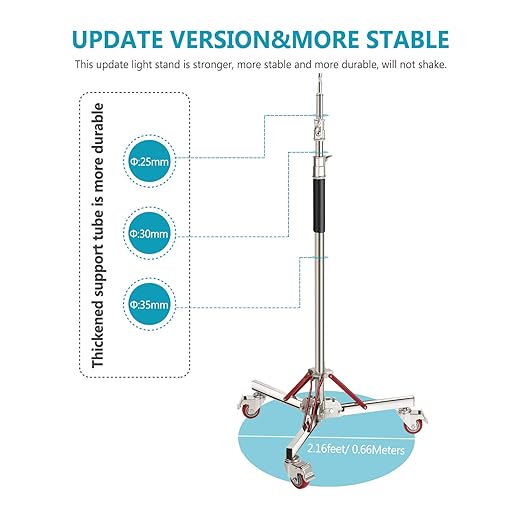 Steel Stand with Trolley