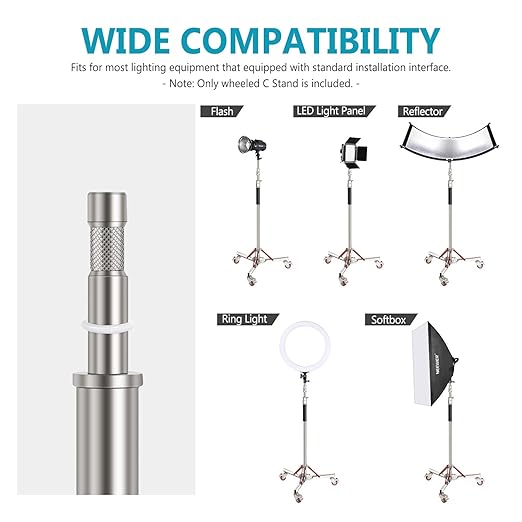 Steel Stand with Trolley
