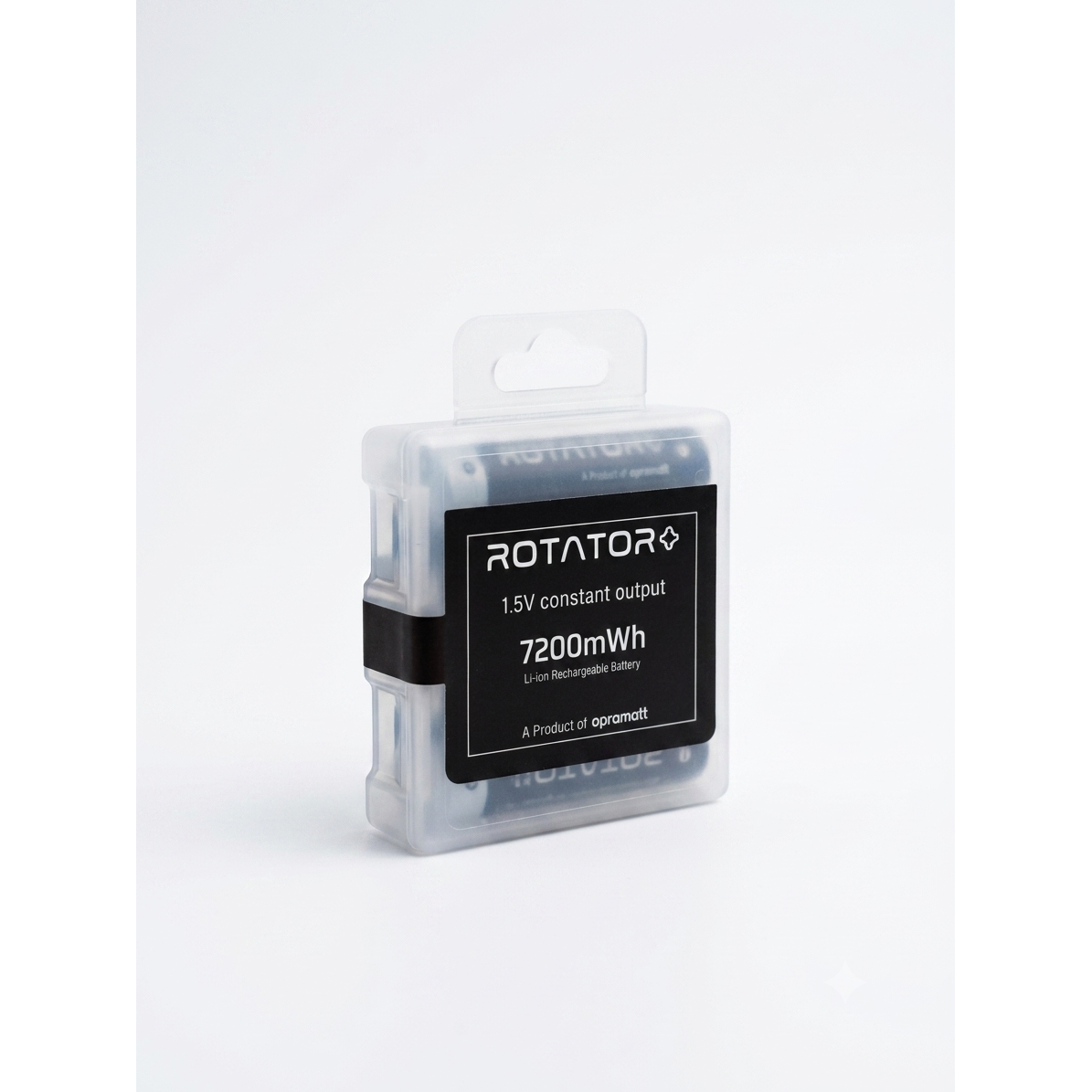 Rotator (AA7200 4PL) Pack of 4, AA Li-ion 7200mWh Capacity Rechargeable Battery