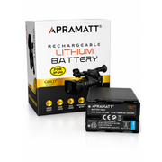 Apramatt BPU60 15600mAh Sony Camcorder Battery Compatible with PMW-100, PMW-150, PMW-200, NEX-FS700