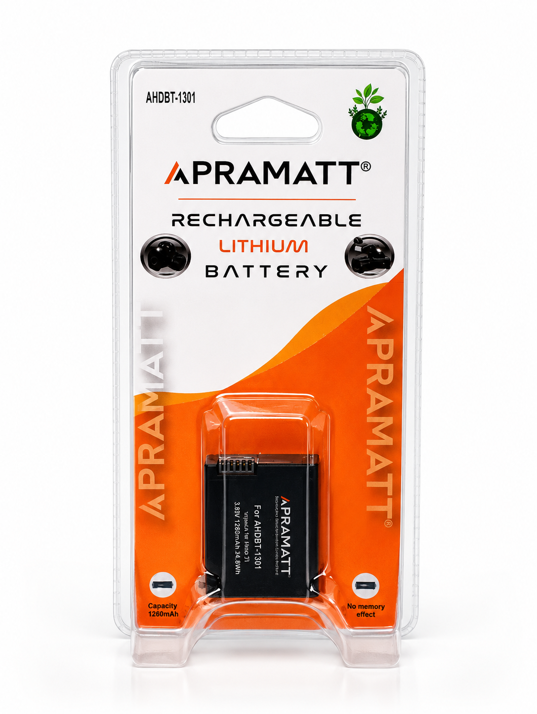 Apramatt 1301 GoPro Hero 13 Camera Battery 9500mAh Compatible with GoPro Hero 13 Black
