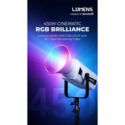 Lumens - 450W RGB Color COB Light