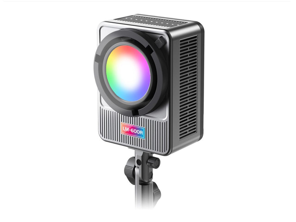 Lumens LM-600R RGB COB Light Front Angle View