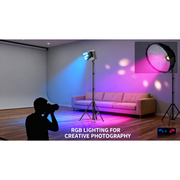 Lumens LM-600R 600W RGB COB Light