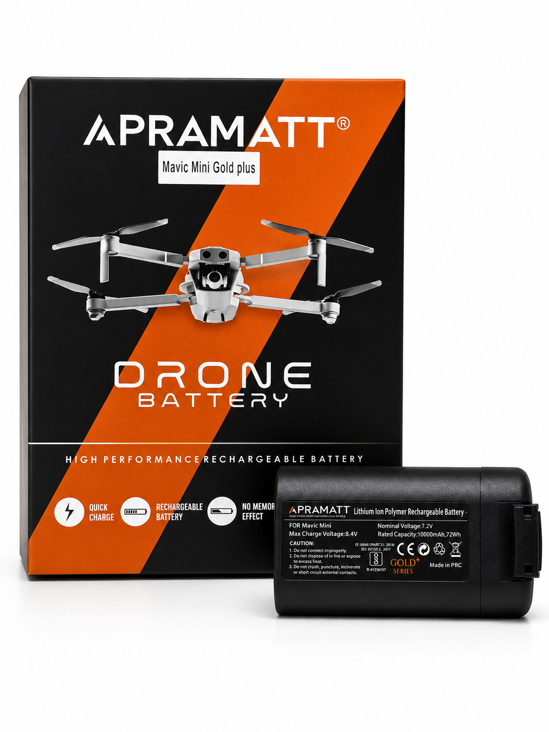 Apramatt Mavic Mini 10000mAh Gold Plus DJI Drone Battery