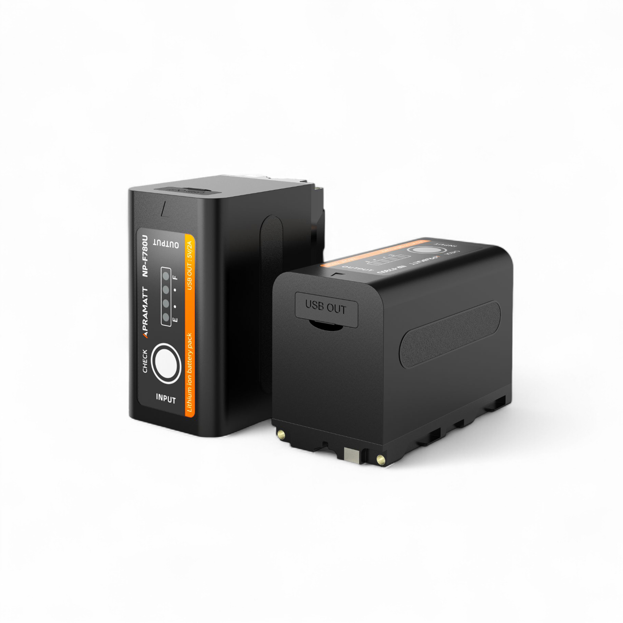 DC F780U 18500 mAh (Video Light) Battery With Indicatore type-C Input and USB output